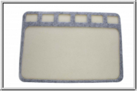 F�delmatte mit F�chern, ca. 28x21,5cm, 1 Stk.