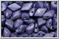 GemDUO, 5x8mm, blue, op., nebula, matte, 25 Stk.