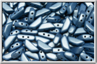 TINOS� PAR PUCA�, 10x4mm, white, alabaster, petrol pastel, 25 Stk.