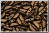 TINOS� PAR PUCA�, 10x4mm, brown, met., antique, 25 Stk.