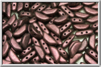 TINOS� PAR PUCA�, 10x4mm, violet, dk., met., antique, 25 Stk.