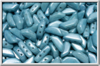 TINOS� PAR PUCA�, 10x4mm, white, op., blue/grey marbled, 25 Stk.