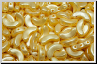 ARCOS� PAR PUCA�, 10x5mm, white, alabaster, cream pastel, 25 Stk.