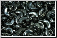 ARCOS� PAR PUCA�, 10x5mm, hematite, met., 25 Stk.