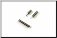 Steckverschluss "Simple", 14x3mm, antiksilberfb., Messing, 1 Stk.