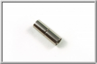 Magnetverschluss "Zylinder", 15x5mm, antiksilberfb., Edelstahl, 1 Stk.