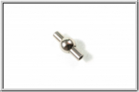 Magnetverschluss "Lantern", 13x6mm, antiksilberfb., Messing, 1 Stk.