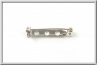 Broschennadel, 27x5mm, silberfb., Eisen, 1 Stk.