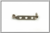 Broschennadel, 27x5mm, antiksilberfb., Eisen, 1 Stk.