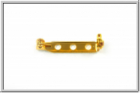 Broschennadel, 27x5mm, goldfb., Eisen, 1 Stk.