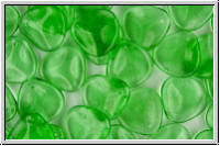 Rose Petals, 14x13mm, peridot, trans., 10 Stk.
