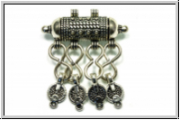 Anh�nger "Mesusa" (Statement), 38x46mm, antiksilberfb., Metall, 1 Stk.