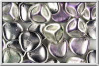 Rose Petals, 14x13mm, crystl, trans., vitrail, lt., 10 Stk.