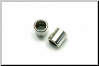 Spacer "Zylinder", 8,7x8mm, antiksilberfb., Tibetsilber, 2 Stk.