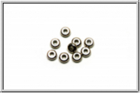 Spacer "Abacus", 1,2x3,4mm, antiksilberfb., Messing, 10 Stk.