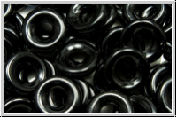 Glasring, 10x3,2mm, black, op., 10 Stk.