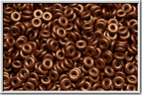 OBD-00030-01770, O-Beads, copper, med., met., satin, 5 g