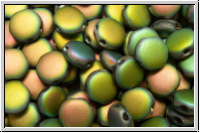 DiscDuo-Beads, 6mm, crystal, trans., full vitrail, matte, 25 Stk.