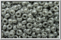 RR-11-0443, MIYUKI Rocailles, 11/0, grey, op., luster, 10g
