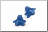 Acrylbl�te "Campanula", 12x16mm, blue, matte, 5 Stk.