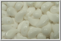 ZoliDuo�-Beads, 5x8mm, right, white, op., 25 Stk.