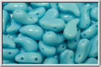 ZoliDuo�-Beads, 5x8mm, right, blue, baby, op., 25 Stk.
