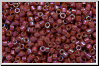 DB1015, MIYUKI Delica, 11/0, raspberry, met., gold luster, iris., 5g