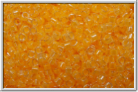 DB2032, MIYUKI Delica, 11/0, crystal, trans., luminous sun glow-ld., 5g