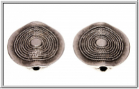 Metallperle "Seilschaften", 28x5,5mm, antiksilberfb., Tibetsilber, 1 Stk.