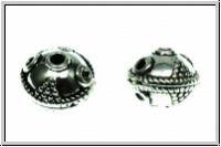 Metallperle "Trauben", 10x12mm, antiksilberfb., Tibetsilber, 1 Stk.