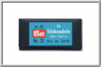 Sticknadel, ohne Spitze, PRYM, No. 22, 40mm L�nge, 5 Stk.