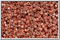 DB2503, MIYUKI Delica, 11/0, copper, bright, galv., duracoat, 5g