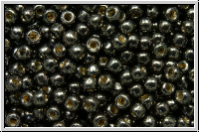 R-11-0595PF, TOHO Rocailles, 11/0, grey, cool, galv., met., perm.-finish, 10g