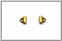 Bead Ending "SOROS I", CYMBAL, 5,0x5,2mm, antikmessingfb., Metall, 1 Paar