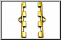 Bead Ending "SOROS IV", CYMBAL, 8,0x36,0mm, antikmessingfb., Metall, 1 Paar