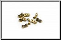 Side Beads "TOURKOU", CYMBAL, 2,3x5,0mm, antikmessingfb., Metall, 10 Stk.