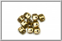 Bead substitutes "VARIDI", CYMBAL, 2,7x5,5mm, antikmessingfb., Metall, 10 Stk.