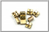 Bead substitutes "VOUTAKOS", CYMBAL, 5,0x5,0mm, antikmessingfb., Metall, 10 Stk.