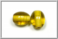 ind. Lampenperle, Olive, 13x10mm, khaki, trans., 1 Stk.