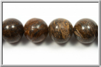 Bronzit, round, 10mm, 5 Stk.