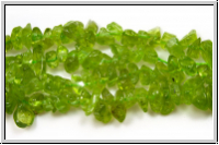 Peridot, Chips, 6-10x4-6x3-5mm, 1 Strang