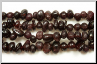Garnet, Chips, 4-6x3-5mm, 1 Strang