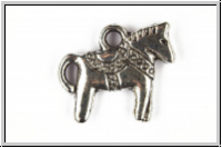 Anh�nger Little Pony", 12x14mm, antiksilberfb., Tibetsilber, 1 Stk.