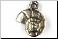Anh�nger "Nautilus", 16x14mm, antiksilberfb., Tibetsilber, 1 Stk.