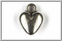 Anh�nger "Little Heart", 10x7mm, antiksilberfb., Tibetsilber, 1 Stk.