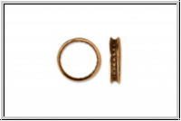 Bead Frame "Kreis", AMORACAST, 16,5mm, antikkupferfb., Metall, 1 Stk.