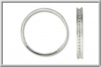 Bead Frame "Kreis", AMORACAST, 30mm, silberfb., Sterling Silber, 1 Stk.