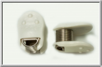 Bead Stopper "Comfort", Perlenstopper, gro�, 23x17x16mm, 1 Stk.