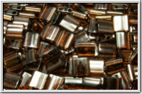TL-0135, MIYUKI Tila Beads, root beer, trans., 60 Stk.