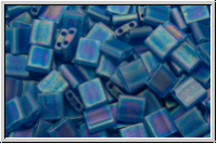 TL-0149fr, MIYUKI Tila Beads, blue, capri, trans., matte, AB, 60 Stk.